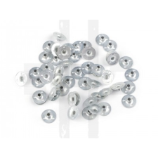  Fém lemez gyertya kanóchoz - 50 db dekorációs kellék