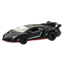  Fém modell 1:34 Lamborghini Veneno, 12 cm, Fekete makett