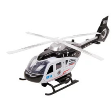  Fém rendőrségi helikopter - 21 cm helikopter és repülő
