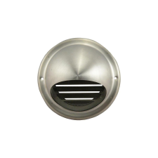  Fém szellőzőrács esővédő előlappal, csőcsonkkal 160 mm hűtés, fűtés szerelvény