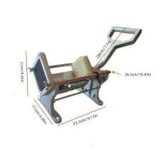  Fém zöldség és gyümölcs szeletelő konyhai eszköz