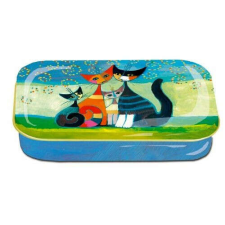 Fémdoboz 10x2x6,2cm, Rosina Wachtmeister: Momenti di Felicita papírárú, csomagoló és tárolóeszköz