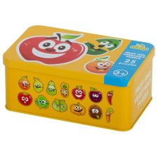 Fémdobozos puzzle - gyümölcsök és zöldségek puzzle, kirakós