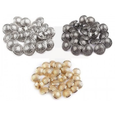  Fémgomb filigrán - 5 db/csomag dekorációs kellék