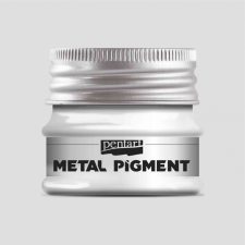  Fémpigment csillogó ezüst 8 g dekorációs kellék