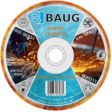  Fémvágó tárcsa, Notig, 125x1,2x22,2mm, B2011 csiszolókorong és vágókorong