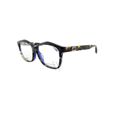  Fendi Fendi 54 mm Havana/ kék szemüvegkeret FE-FENDI0093F0D53 szemüvegkeret