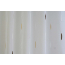  Fényáteresztő shearly függöny 1275/02 barna mintás 180 cm magas méteráru lakástextília