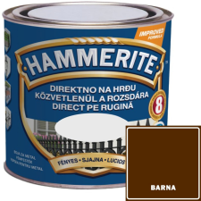 FÉNYES BARNA - HAMMERITE FÉMFESTÉK- KÖZVETLENÜL A ROZSDÁRA - 0,25L zománcfesték