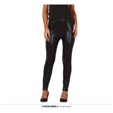 Fényes leggings - fekete jelmez