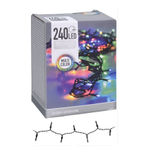  Fényfüzér 240 LED-es adapteres multi color dekorációs kellék