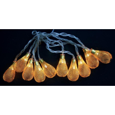  Fényfüzér MagicHome Karácsony Lantern Ball, arany 2x AA, világítás, belső karácsonyi dekoráció