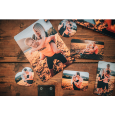  Fényképes hűtőmágnes 10x15 cm egyedi ajándék