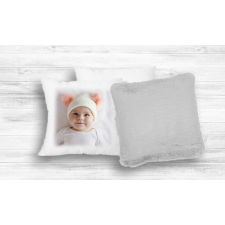  Fényképes Párna - 40x40 - Szürke egyedi ajándék