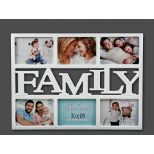 Fényképtartó 6db 15x10cm-es képhez Family gyerekszoba dekoráció