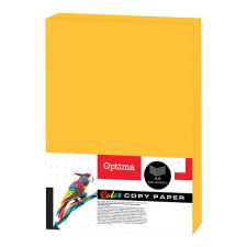  Fénymásolópapír színes OPTIMA A/4 75 g neon narancssárga 500 ív/csomag fénymásolópapír
