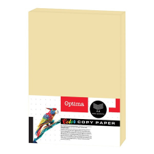  Fénymásolópapír színes OPTIMA A/4 80 g Pastell sárga 500 ív/csomag fénymásolópapír