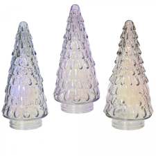  Fenyőfa stilizált üveg M23cm dekorációs kellék