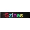  Fényújság 128cm x 48cm 7 színű LED reklámtábla fényreklám + Bónusz ajándék WiFi vezérlés