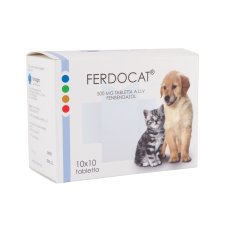 Ferdocat tabletta kutya 100x élősködő elleni készítmény kutyáknak