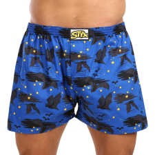 Férfi bő szárú boxeralsó Styx art klasszikus gumi túlméretezett ütő (E1759) 3XL férfi alsó