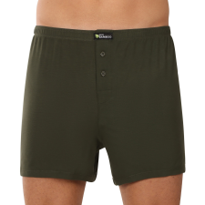 Férfi bő szárú boxeralsók Gino bambusz zöld (75194) XL férfi alsó