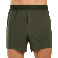 Férfi bő szárú boxeralsók Gino bambusz zöld (75195-DCZ) XL férfi alsó