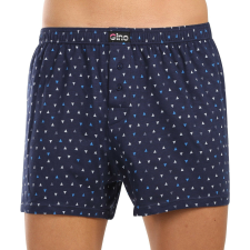  Férfi bő szárú boxeralsók Gino kék (75190-DCMDxA) L férfi alsó