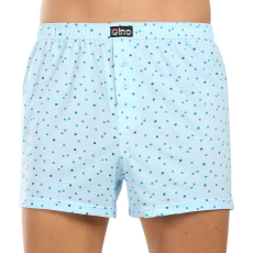  Férfi bő szárú boxeralsók Gino többszínű (75202-LZMMxG) XL