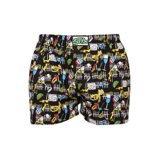  férfi bő szárú boxeralsók Styx art klasszikus gumipánt party (A1251) M