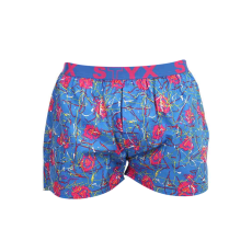  Férfi bő szárú boxeralsók Styx art sportos gumipánt Jáchym szívek (B1358) XXL