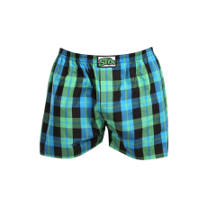  Férfi bő szárú boxeralsók Styx klasszikus gumipánt többszínű (A1038) XL