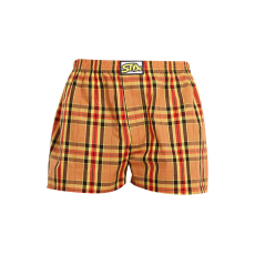  Férfi bő szárú boxeralsók Styx klasszikus gumipánt többszínű (A921) XL