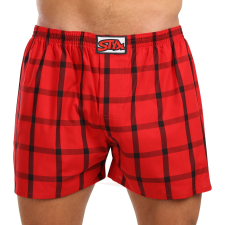 Férfi bő szárú boxeralsók Styx klasszikus gumipánt többszínű nagyméretű (E1031) 5XL férfi alsó