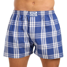Férfi bő szárú boxeralsók Styx klasszikus gumipánt többszínű nagyméretű (E1040) 3XL férfi alsó