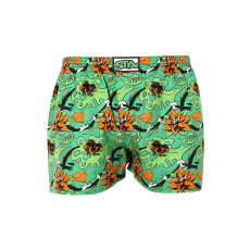  férfi bő szárú boxeralsók Styx művészet klasszikus gumipánt nagyméretű trópusi (E1557) 4XL