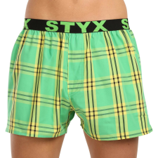 Férfi bő szárú boxeralsók Styx sportos gumipánt többszínben (B1011/2) XXL férfi alsó