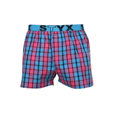 Férfi bő szárú boxeralsók Styx sportos gumipánt többszínben (B934) XL férfi alsó