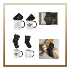  Férfi bögre és zokni ajándék szett PA0026 bögrék, csészék