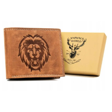  Férfi bőr pénztárca N992-CHM-LION-1768 C- – Barna-