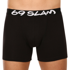  Férfi boxeralsó 69SLAM fit bambusz egyszínű bambusz (MBVPLN-BK) L
