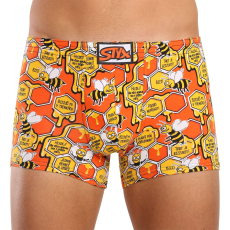  férfi boxeralsó Styx art klasszikus gumipánt méhek (Q1654) XL