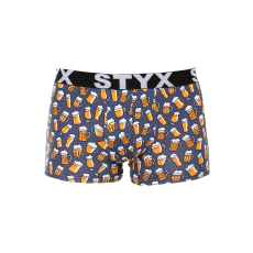  Férfi boxeralsó Styx art sportos gumipánt készült sör (G1357) S