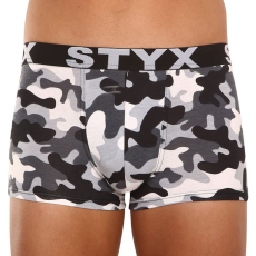  Férfi boxeralsó Styx art sportos gumipánt nagyméretű terepszínű (R1457) 3XL