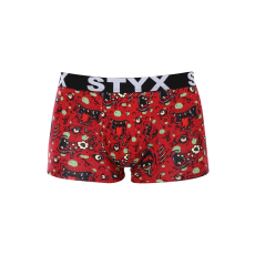 Férfi boxeralsó Styx art sportos gumipánt nagyméretű zombi (R1451) 3XL