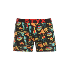 Férfi boxeralsó Styx hosszú art sportos gumipánt toohot (UN1458) XL férfi alsó