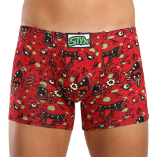 Férfi boxeralsó Styx hosszú művészet klasszikus gumi zombi (F1451) XXL férfi alsó