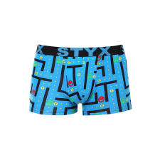 Férfi boxeralsó Styx művészet sportos gumipánt nagyméretű játék (R1259) 3XL férfi alsó