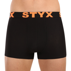  Férfi boxeralsó Styx sportos gumipánt fekete (G5960) L