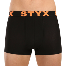 Férfi boxeralsó Styx sportos gumipánt fekete (G5960) M férfi alsó